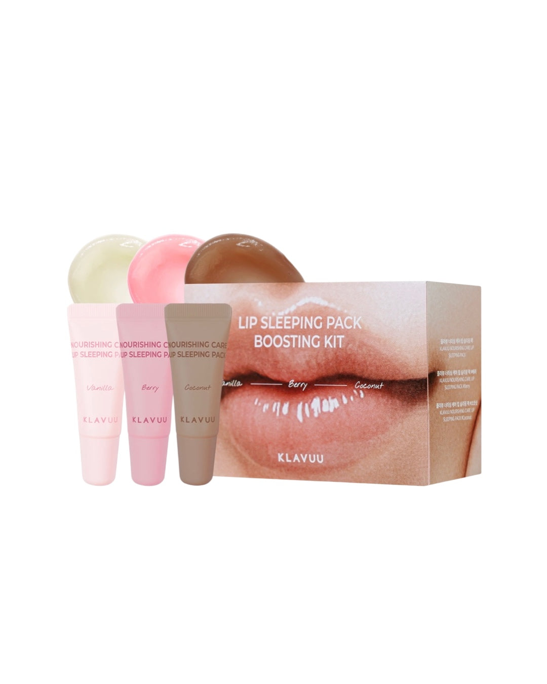 KLAVUU - Lip Sleeping Pack Boosting Kit
