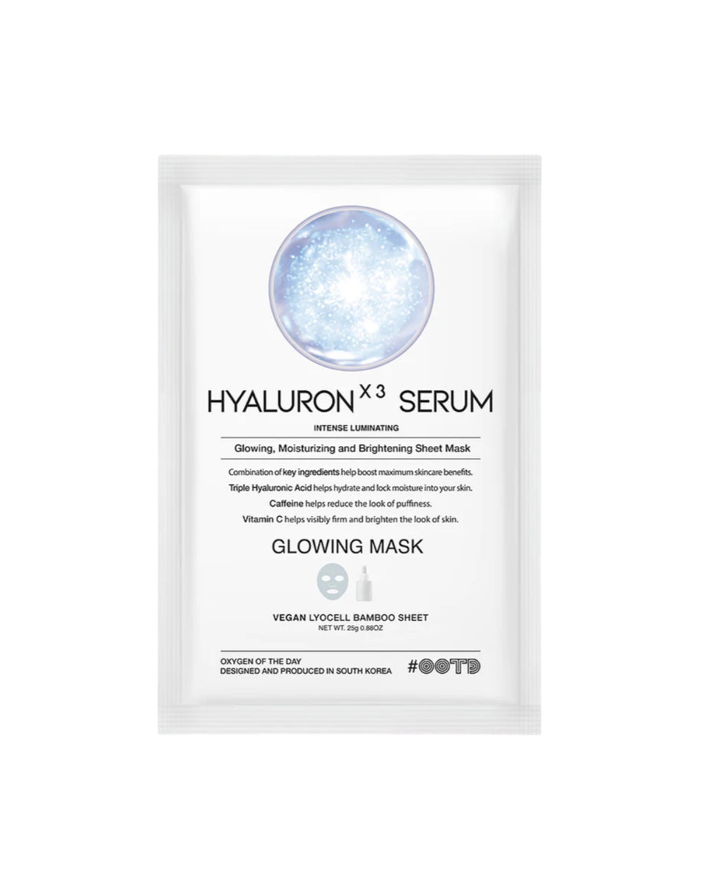 OOTD - Triple Hyaluronic Acid Serum Glowing Mask