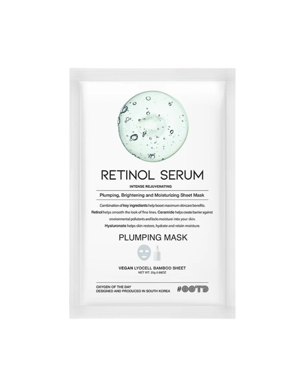 OOTD - Retinol Serum Plumping Face Mask