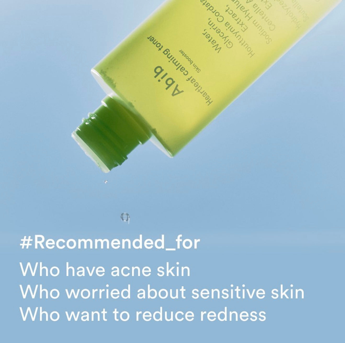 ABIB - Heartleaf Calming Toner Skin Booster